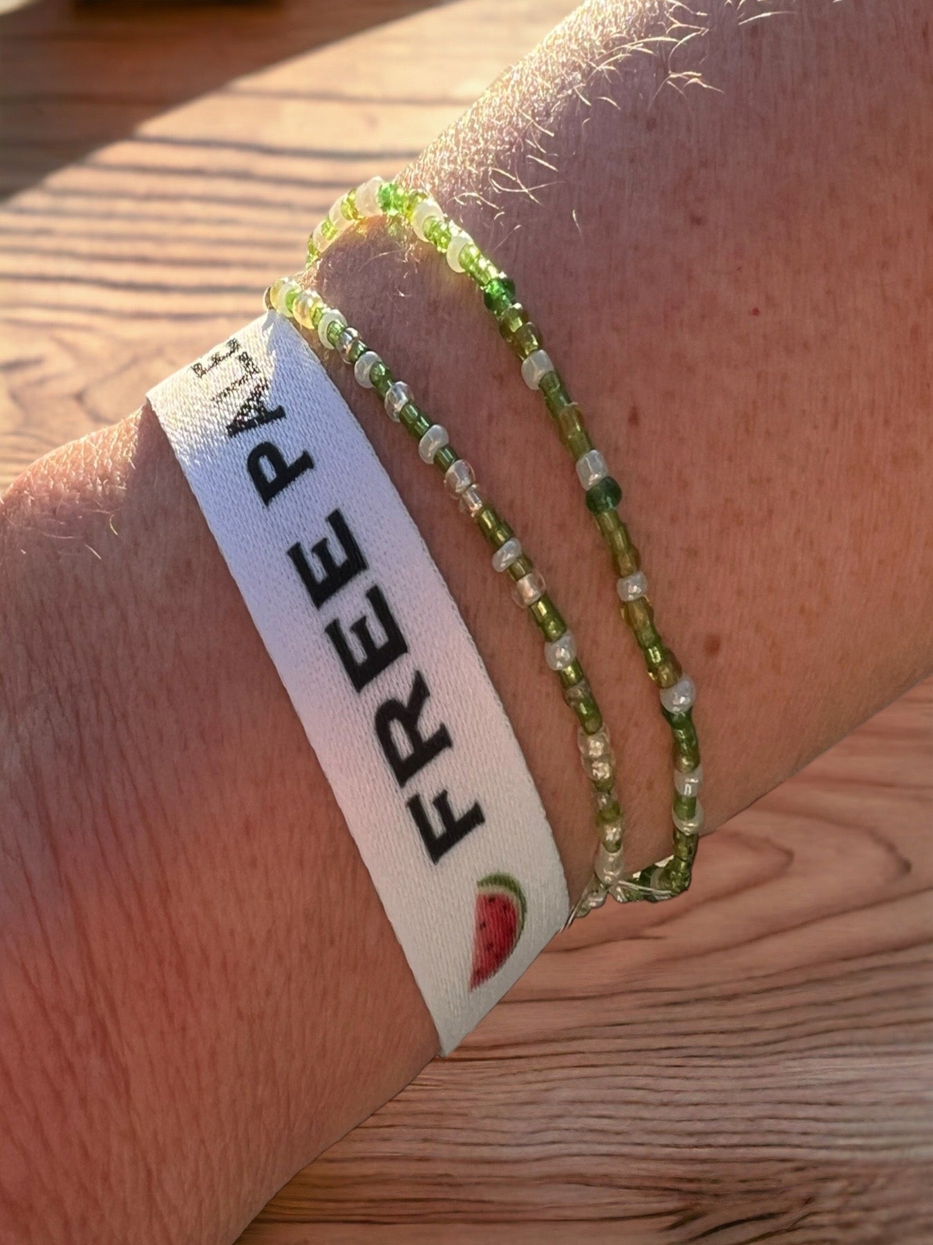 Free Palestine armbånd 🍉